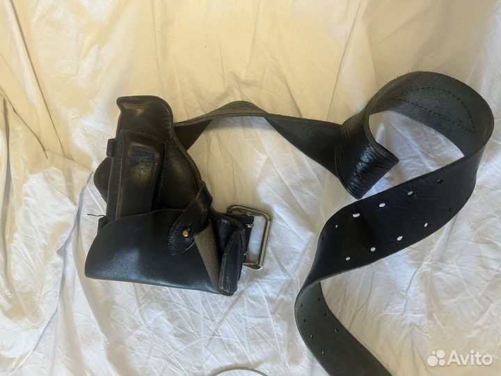 Ремень офицерский уставной кабура