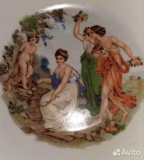 Чайный сервиз, фарфор, гдр (