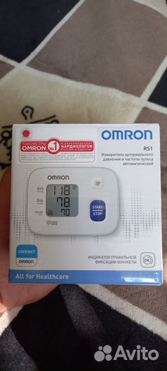 Тонометр Omron RS1 автомат на запястье