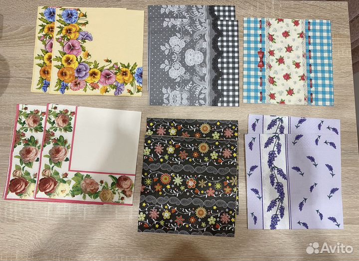 Салфетки для декупажа с цветами