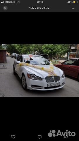 Свадебные украшения на машину