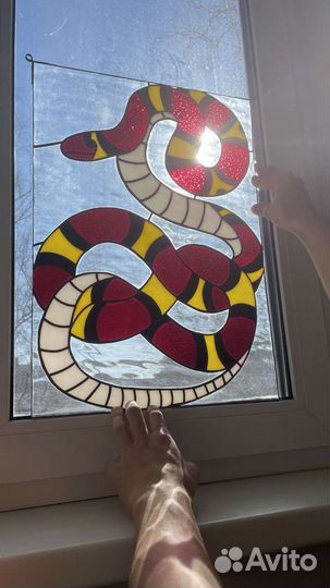 Украшение. Витраж в технике Тиффани