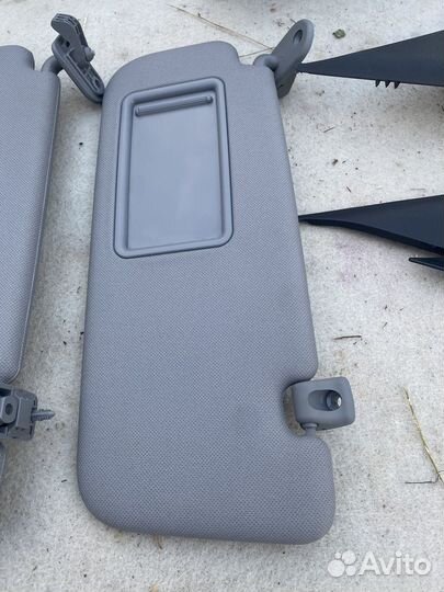 Козырьки солнцезащитные Hyundai Solaris 1