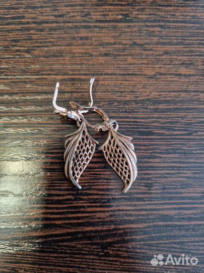 Серьги бижутерия