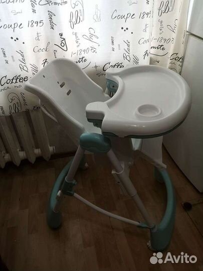 Стульчик для кормления happy baby kevin