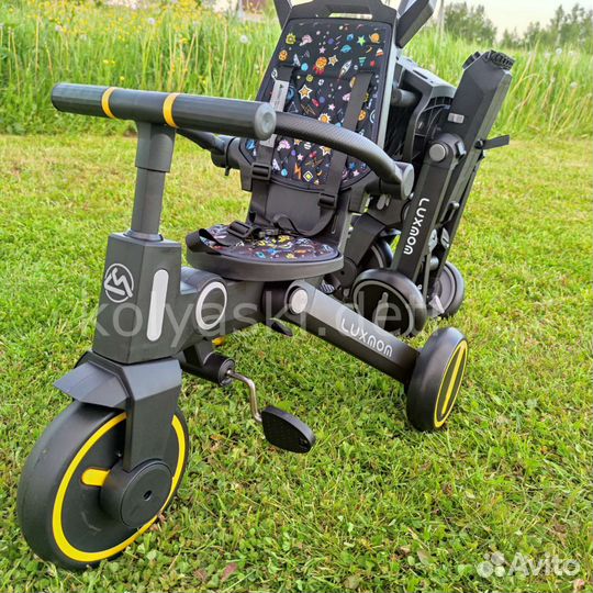 Детский складной велосипед Luxmom 368 космос