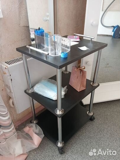 Тележка косметологическая, этажерка мастера