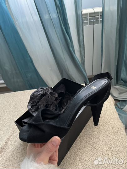 Туфли замшевые беж Италия