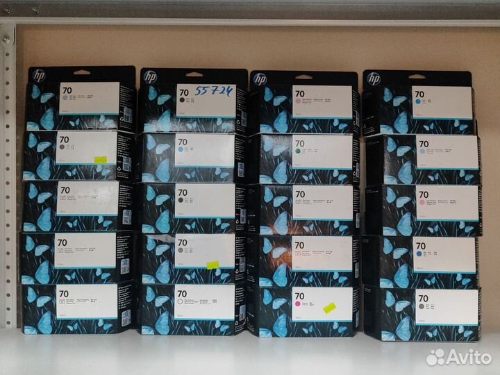 Картриджи оригинальные HP 70