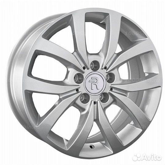 Диск 7,5*17 5*112 ET37 66,6 Replay MR125 Sil (конус, MB001)