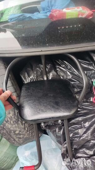 Детское кресло на раму велосипеда