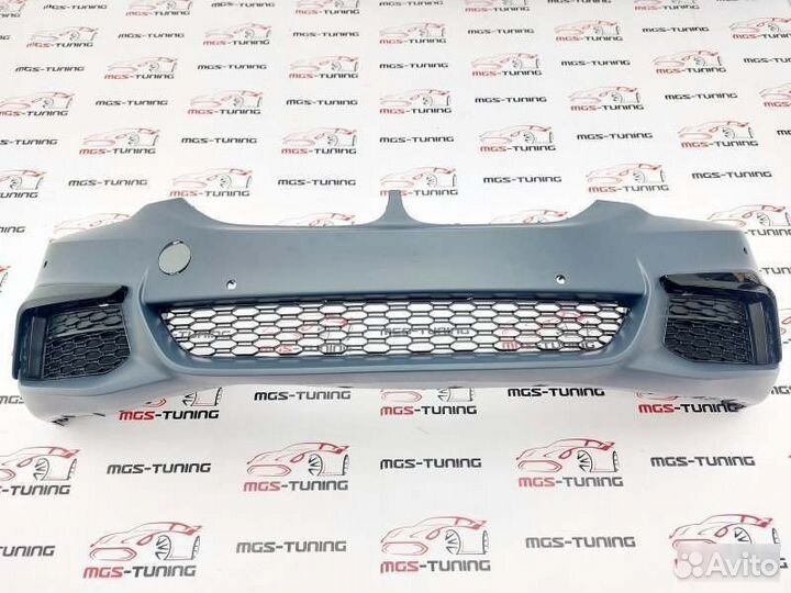 Передний бампер M-Tech (М пакет) BMW 5 серия G30