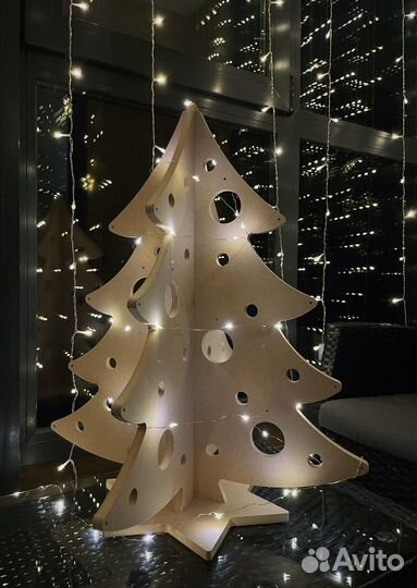 Деревянная Ёлочка из мдф