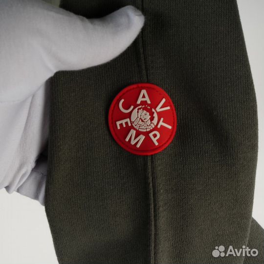 Зип худи Cav empt базовое серое