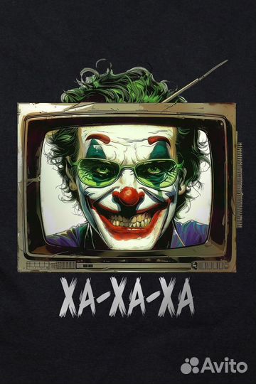 Футболка Print015 - черный. Оптом