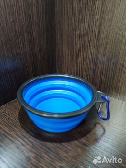 Силиконовая миска для собак и кошек