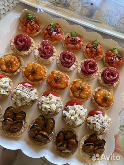 Фуршет кейтеринг закуски