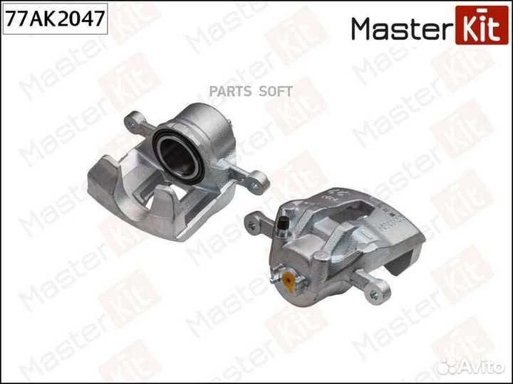 Суппорт тормозной solaris/KIA RIO 12- пер. лев