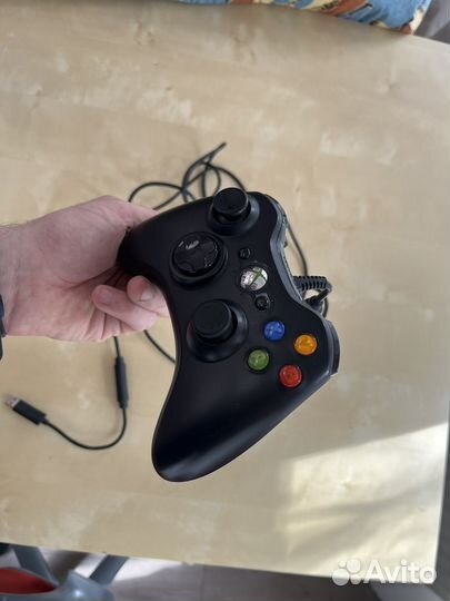 Геймпад xbox 360 проводной