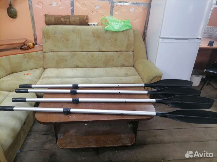 Весла новые 4шт