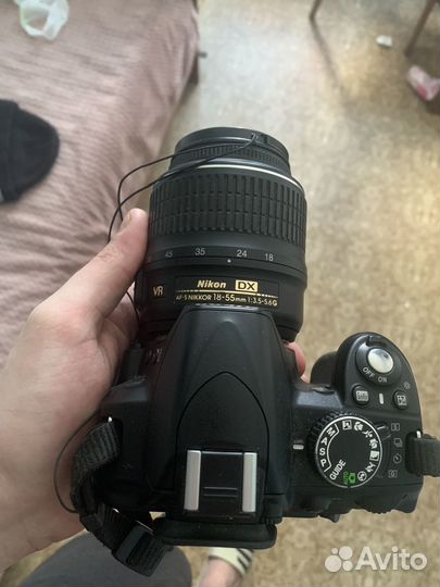 Nikon d3100 с kit объективом nikkor 18-55мм