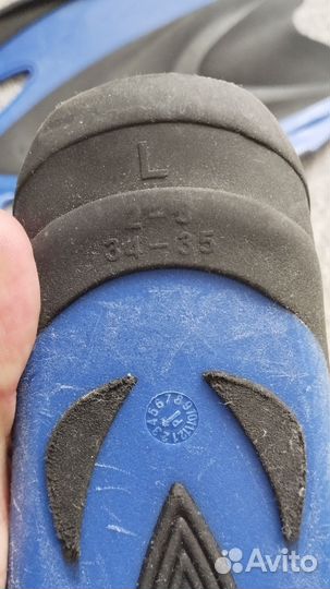 Ласты детские пластик