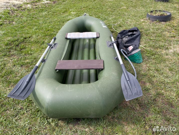 Надувная лодка пвх бу