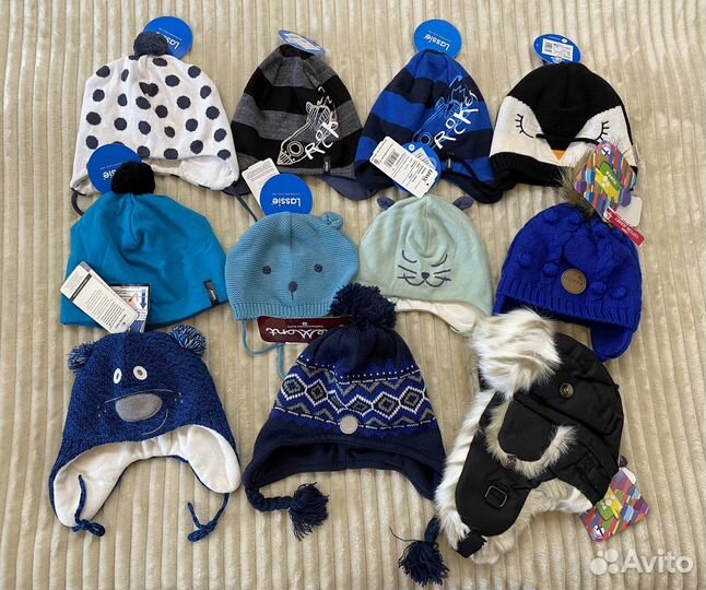 Новая зимняя осенняя шапка Lassie Huppa 46-48-50