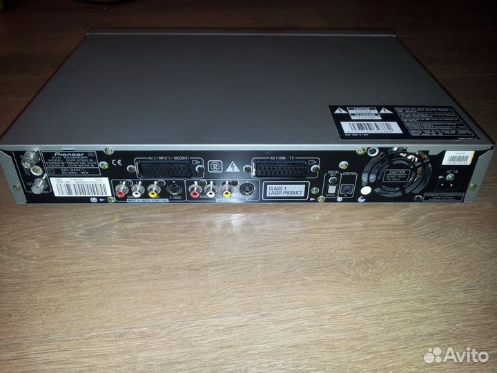 Recorder Pioneer DVR-3100 c тюнером+ кабели