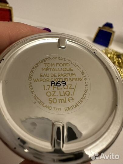 Metallique Tom Ford распив оригинал