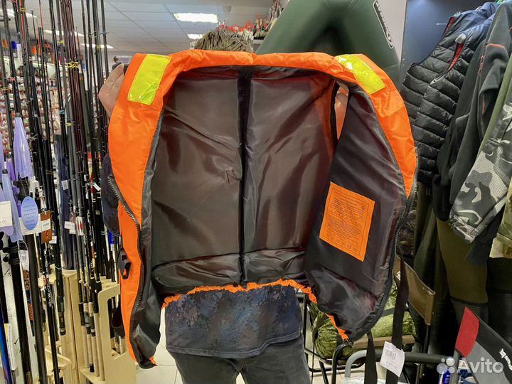 Жилет спасательный Comfort Штурман 100кг