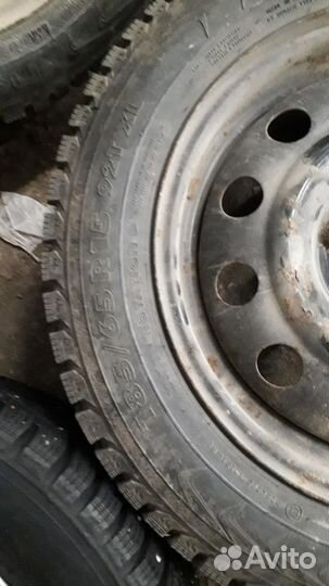 185/65 R15 Nokian Tyres Nordman 5 Зима Штампованны