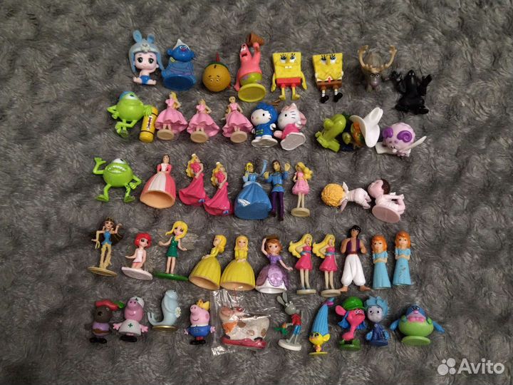 Игрушки из чупа чупс свинка пеппа, крокод.и другие