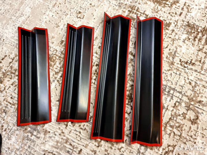 Защитные накладки на внут.пороги Volkswagen Polo