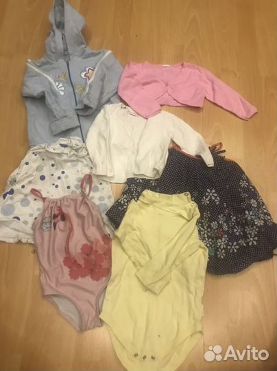 Вещи пакетом на девочку