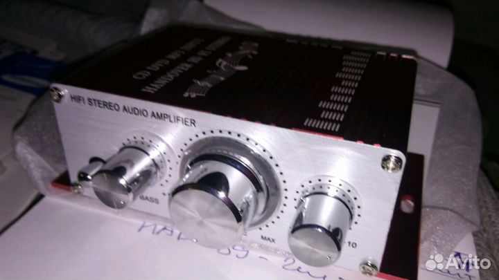 Усилитель звука с блютуз мр3