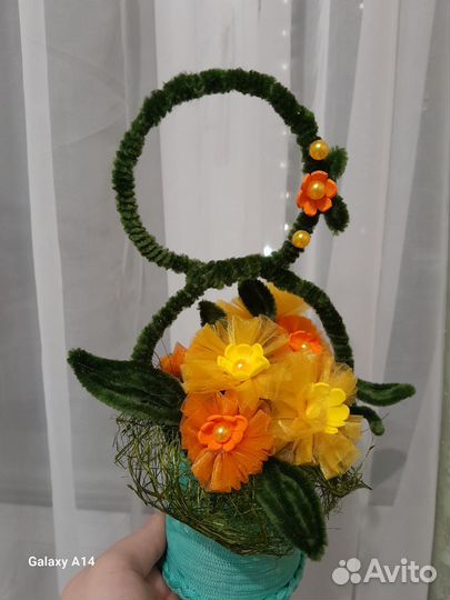 Весенняя поделка в сад, школу