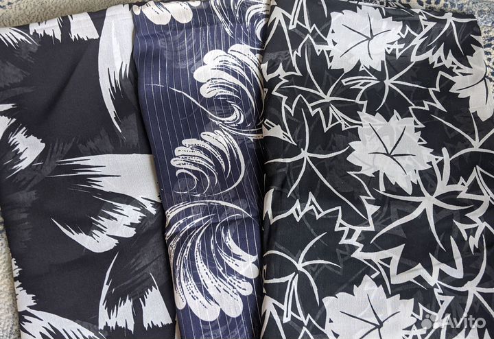 Отрез ткани СССР шифон