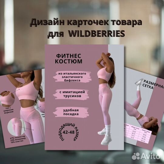 Инфографика для маркетплейсов. Визитки Сертификаты