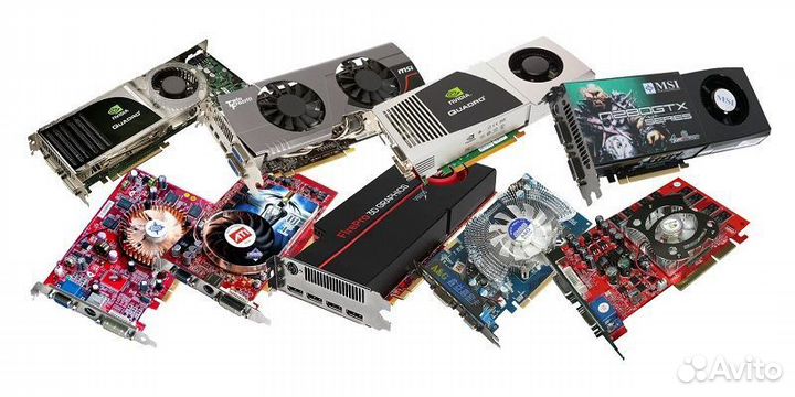 Любые видеокарты на гарантии от любых брендов