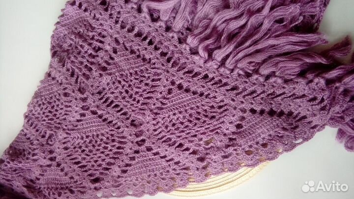 Теплый платок новый