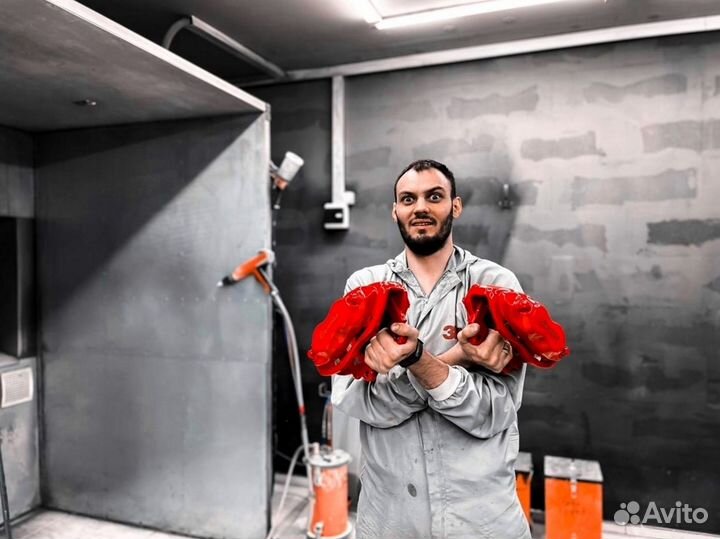 Покраска суппортов бмв