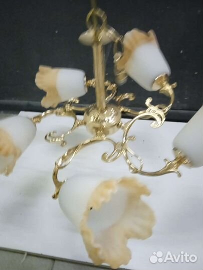 Люстра потолочная подвесная бу