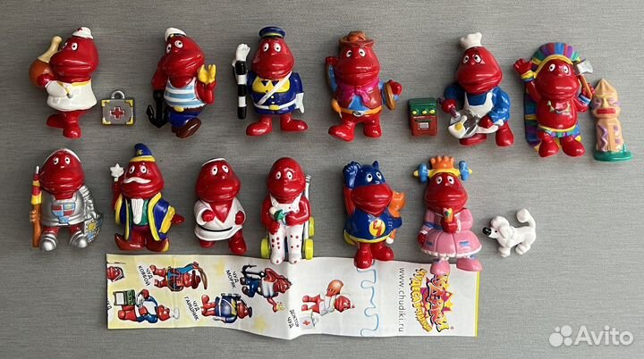 Серия и Розница фигурок Чудики (ф-ка Ландрин)