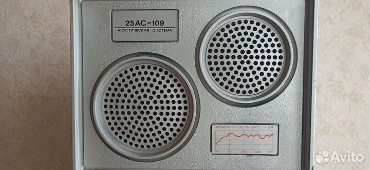 Акустические колонки 25 ас 109