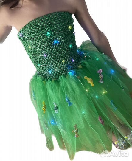 Новогодний костюм елочка 110 116 122 128