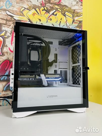 Игровой пк Ryzen 5 5600/32Gb/RTX 4060 вода