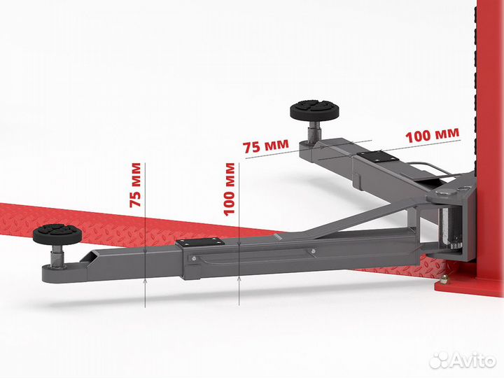 Подъемник 2 стоечный Launch TLT-235SB 220В