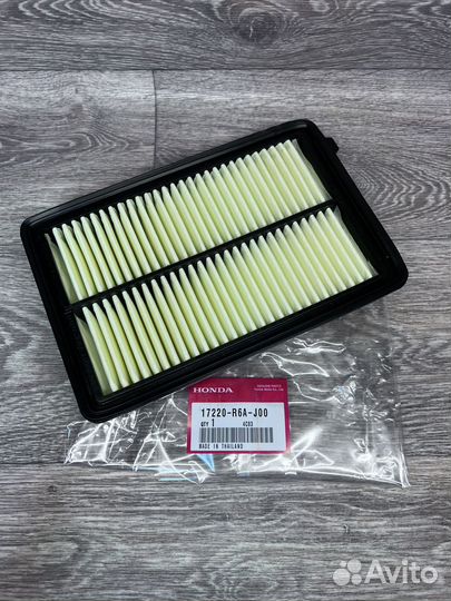 Фильтр воздушный Honda, 17220-R6A -J00