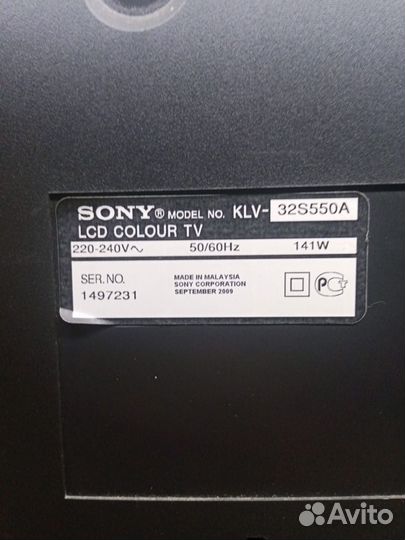 Телевизор Sony KLV-32BX301